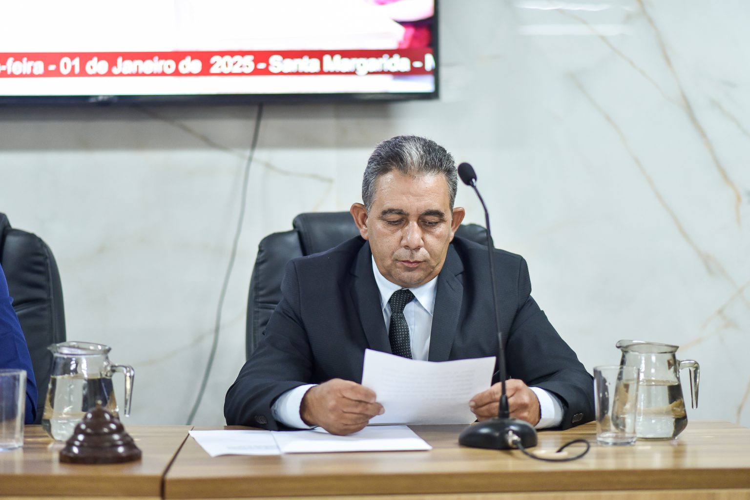 Vereadores elegem Mesa Diretora; Noé é presidente da Câmara de Santa Margarida